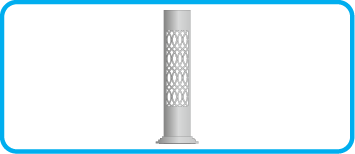 022-AZOOD LED BOLLARD Stainless Steel Data Sheet -KHALED IBN ELWALEED